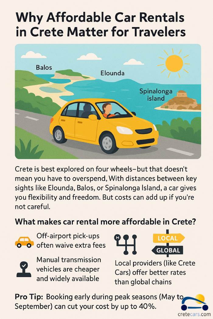 Why Affordable Car Rentals in Crete Matter for Travelers