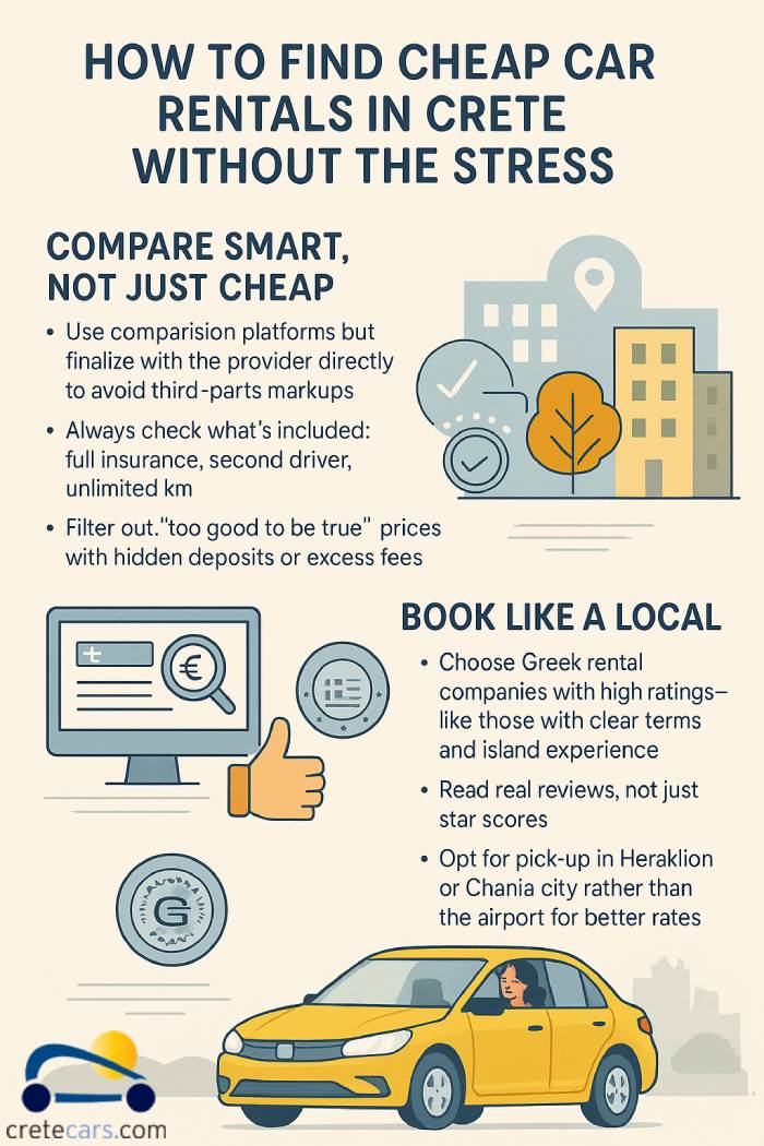 How to Find Cheap Car Rentals in Crete Without the Stress